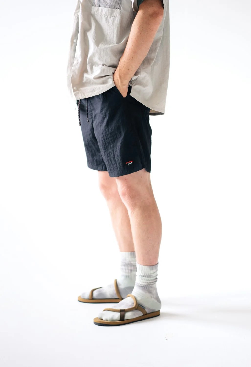 Montbell Sock-On Sandals - Tan - Image 7