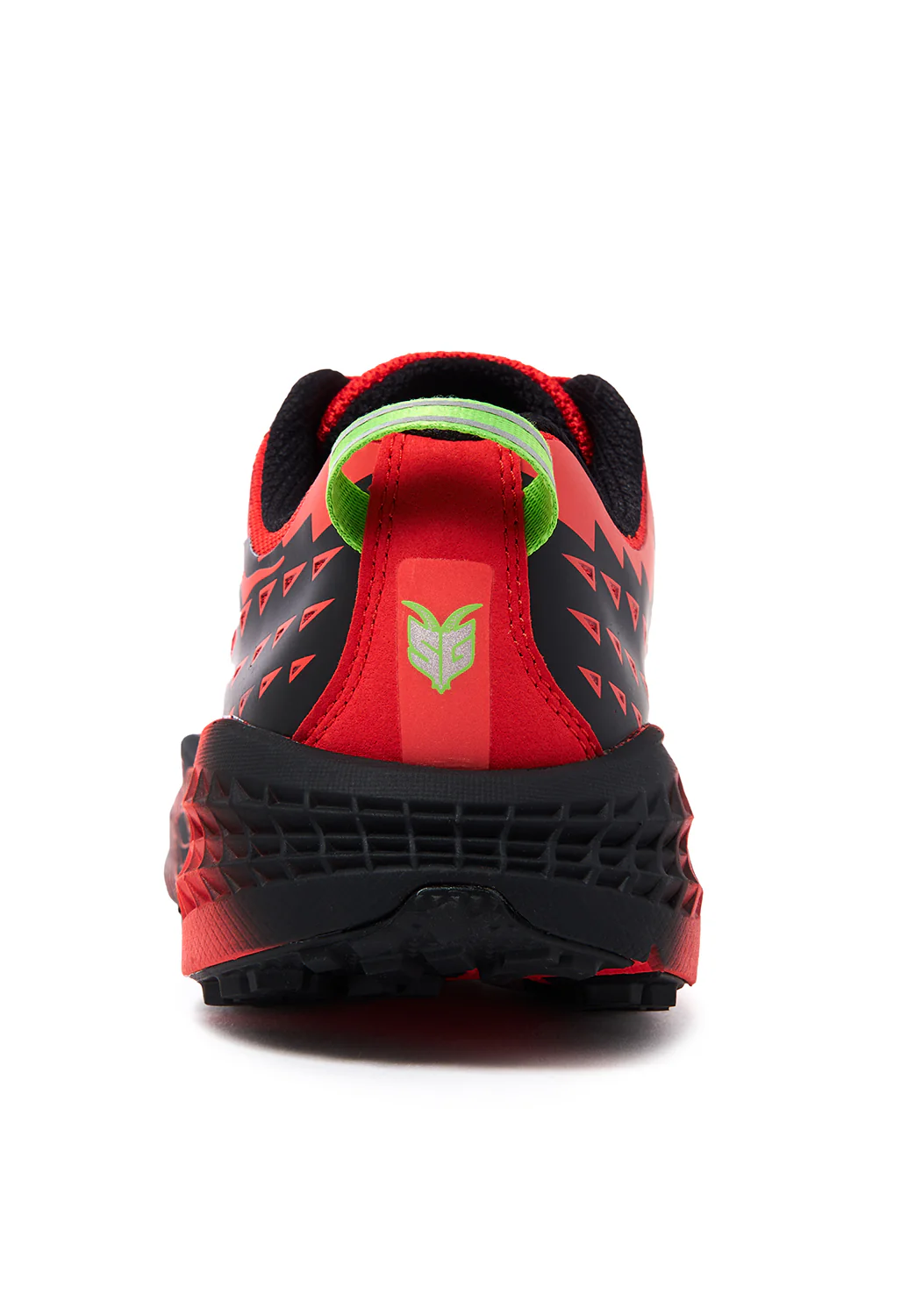 Hoka Speedgoat 2 Trainers - Tomate / Electric Green - Image 4
