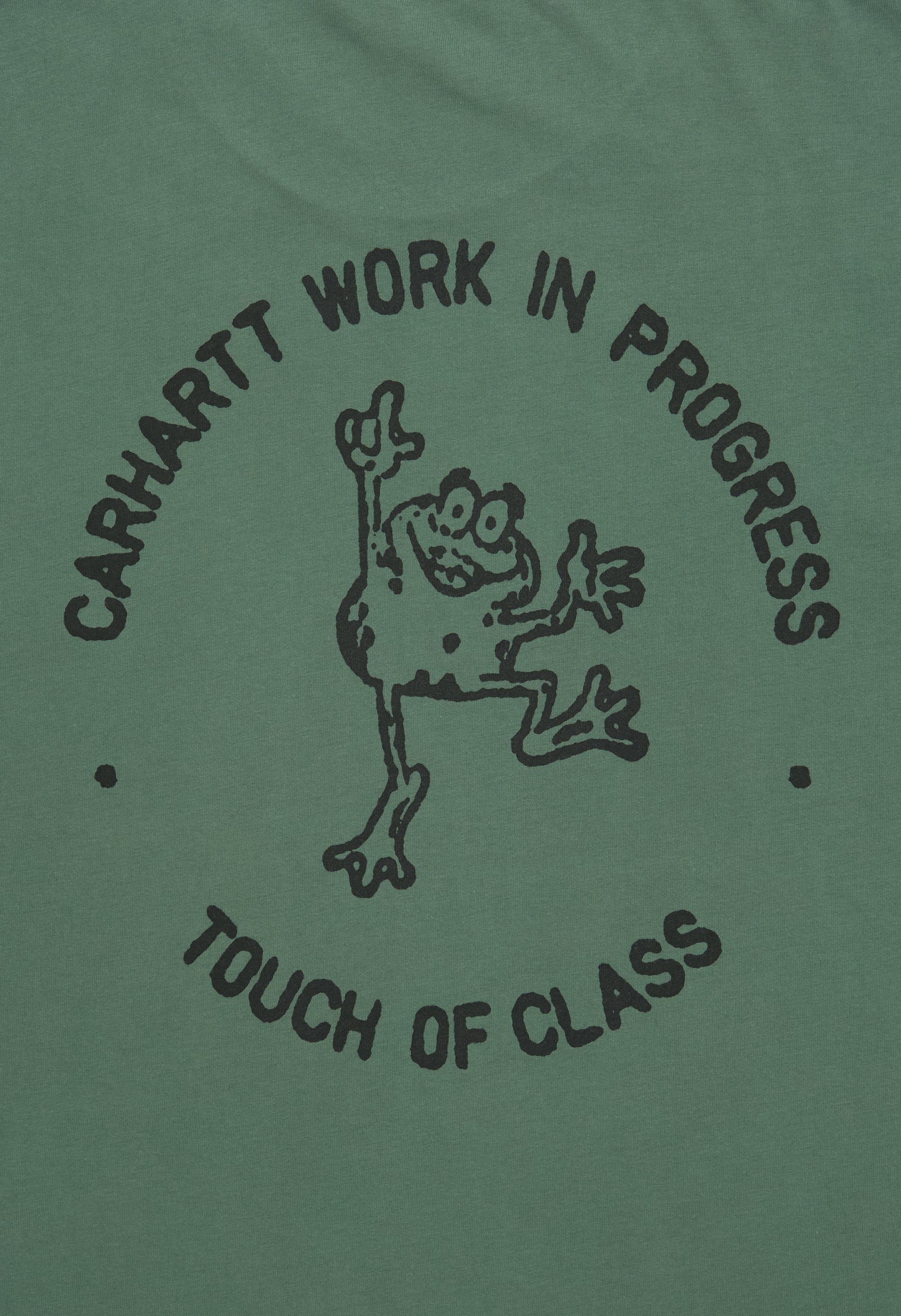 Carhartt WIP Stamp T-Shirt - Duck Green / Black - Image 4