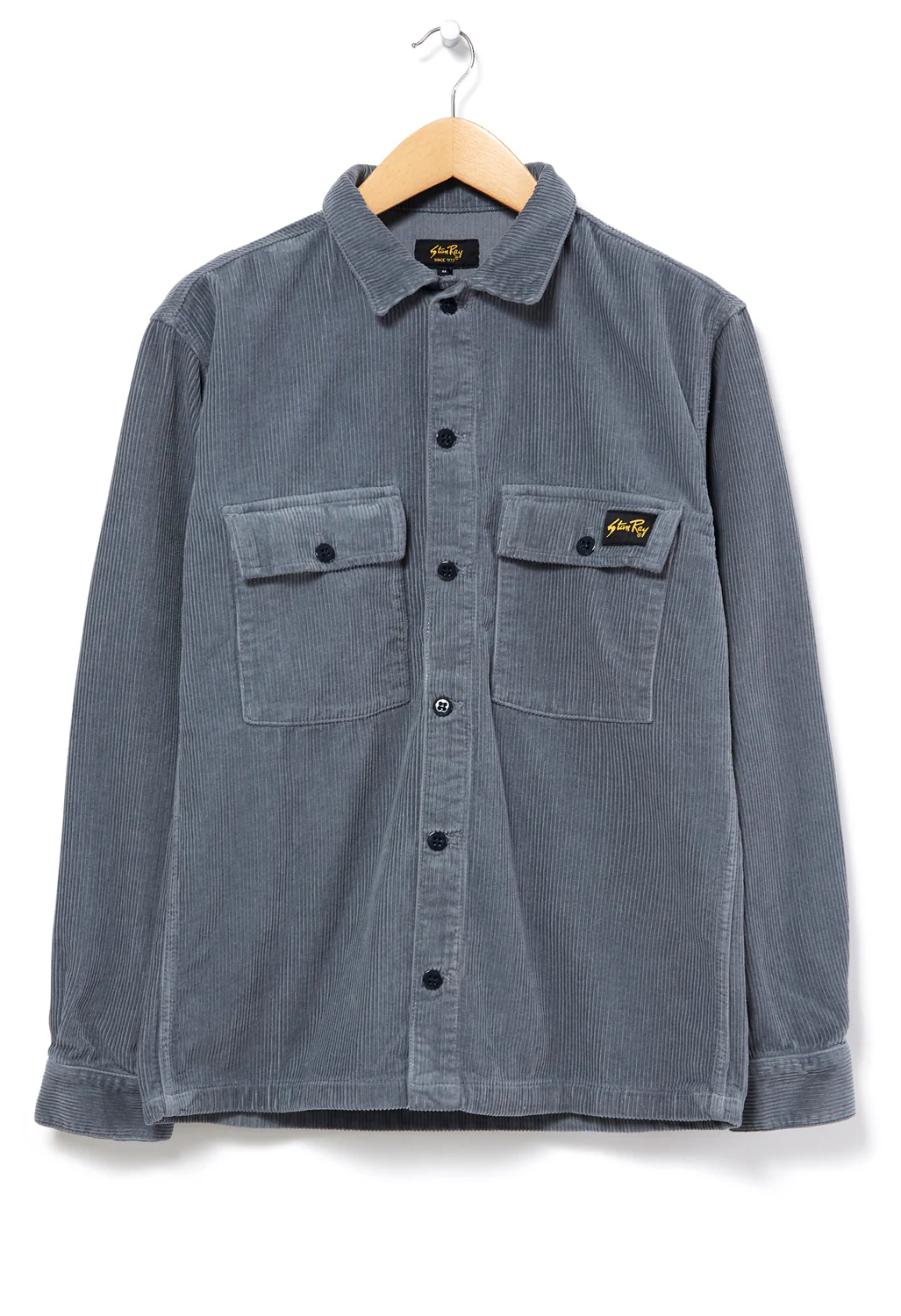 Stan Ray Men's CPO Shirt - Battle Grey Cord