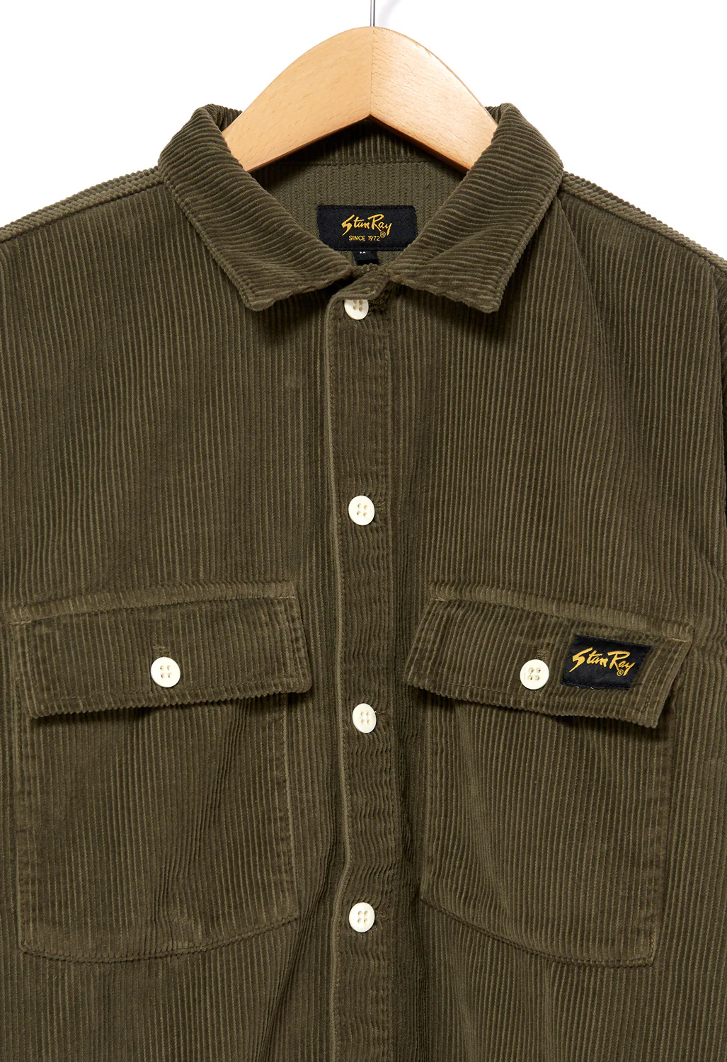 Stan Ray Men's CPO Shirt - Olive Cord - Image 3