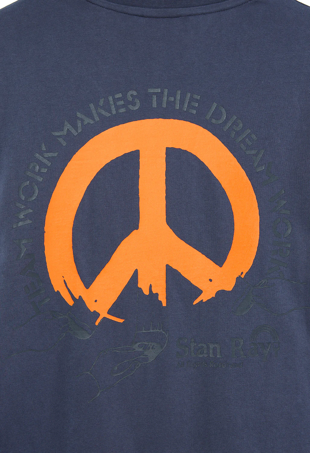 Stan Ray Men's Dreamworks Long Sleeve T-Shirt - Battle Ship Grey - Image 4