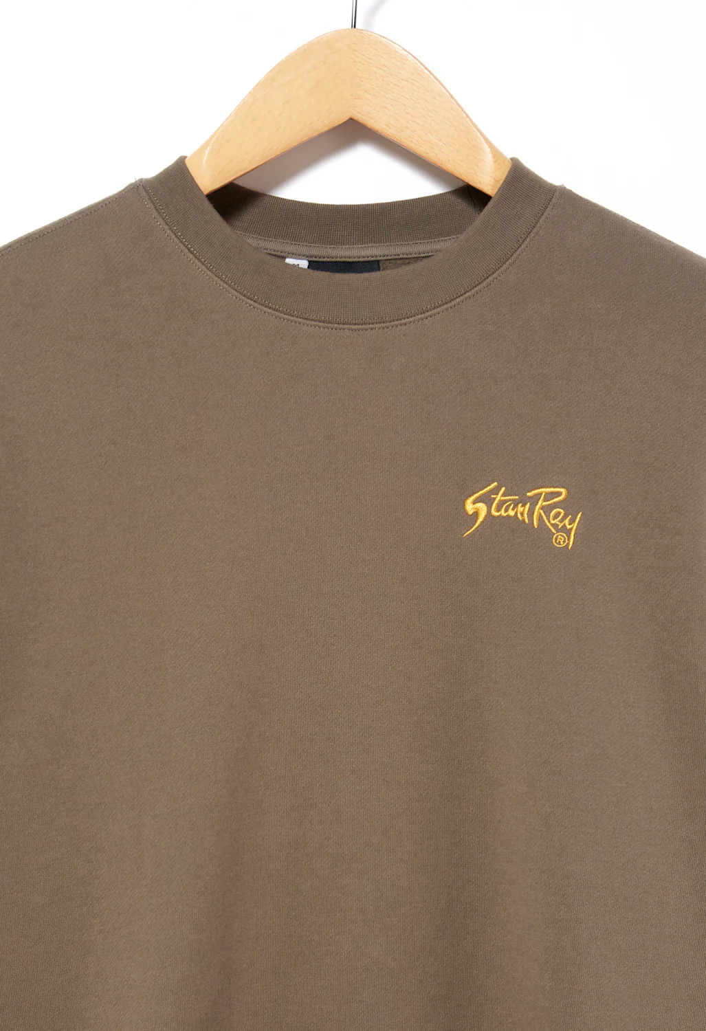Stan Ray Men's Gold Standard Crew T-Shirt - Dusk/Yellow - Image 3