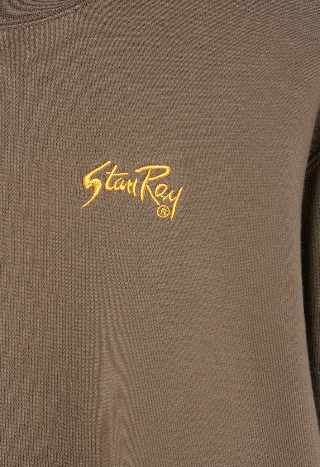 Stan Ray Men's Gold Standard Crew T-Shirt - Dusk/Yellow - Image 4