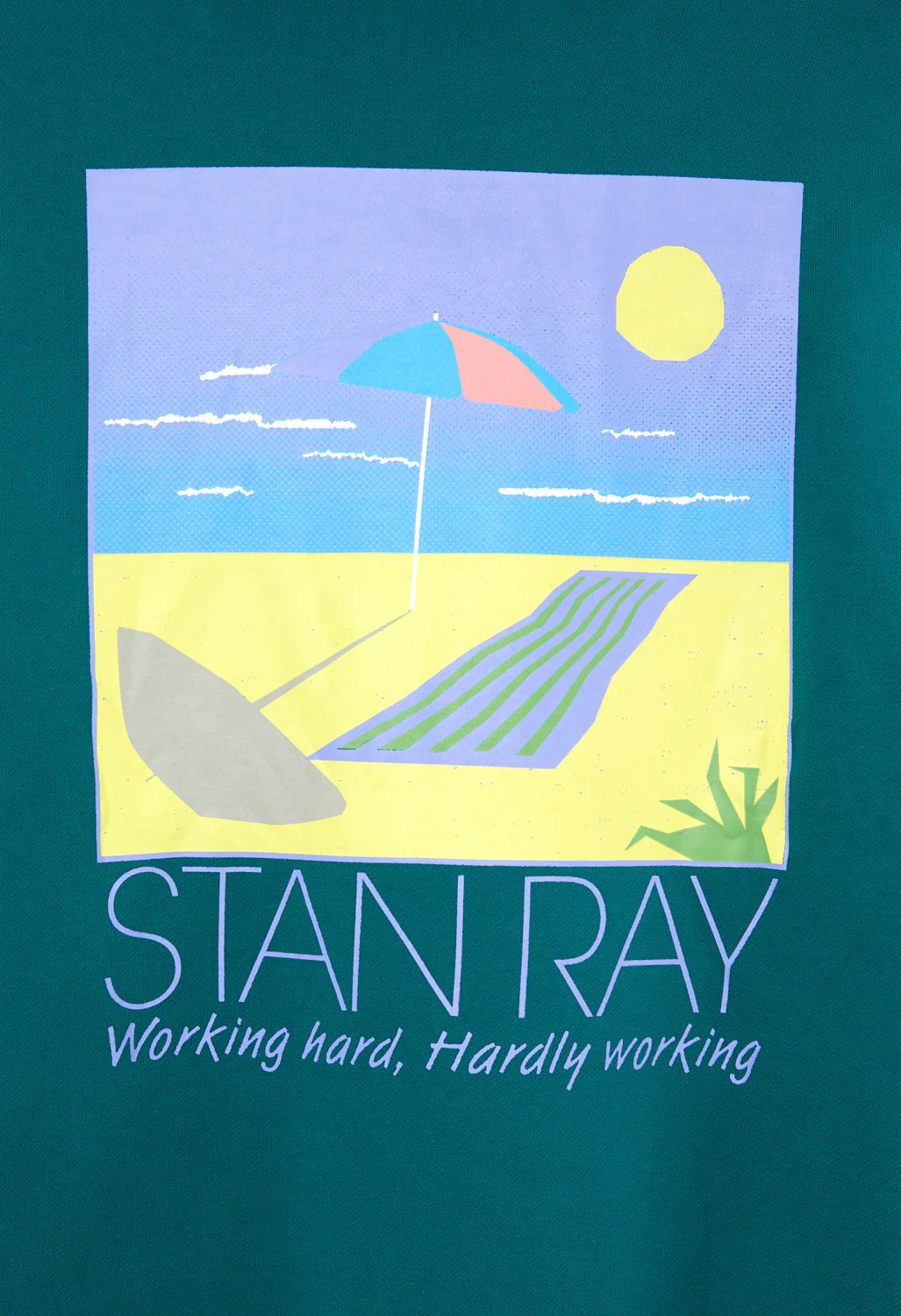 Stan Ray Men's Hardly Working Hoodie - Agave - Image 5