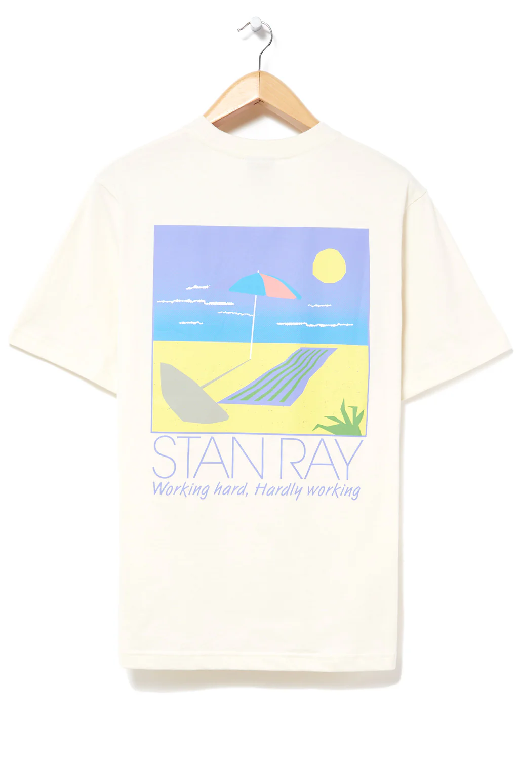 Stan Ray Men's Hardly Working T-Shirt - Natural