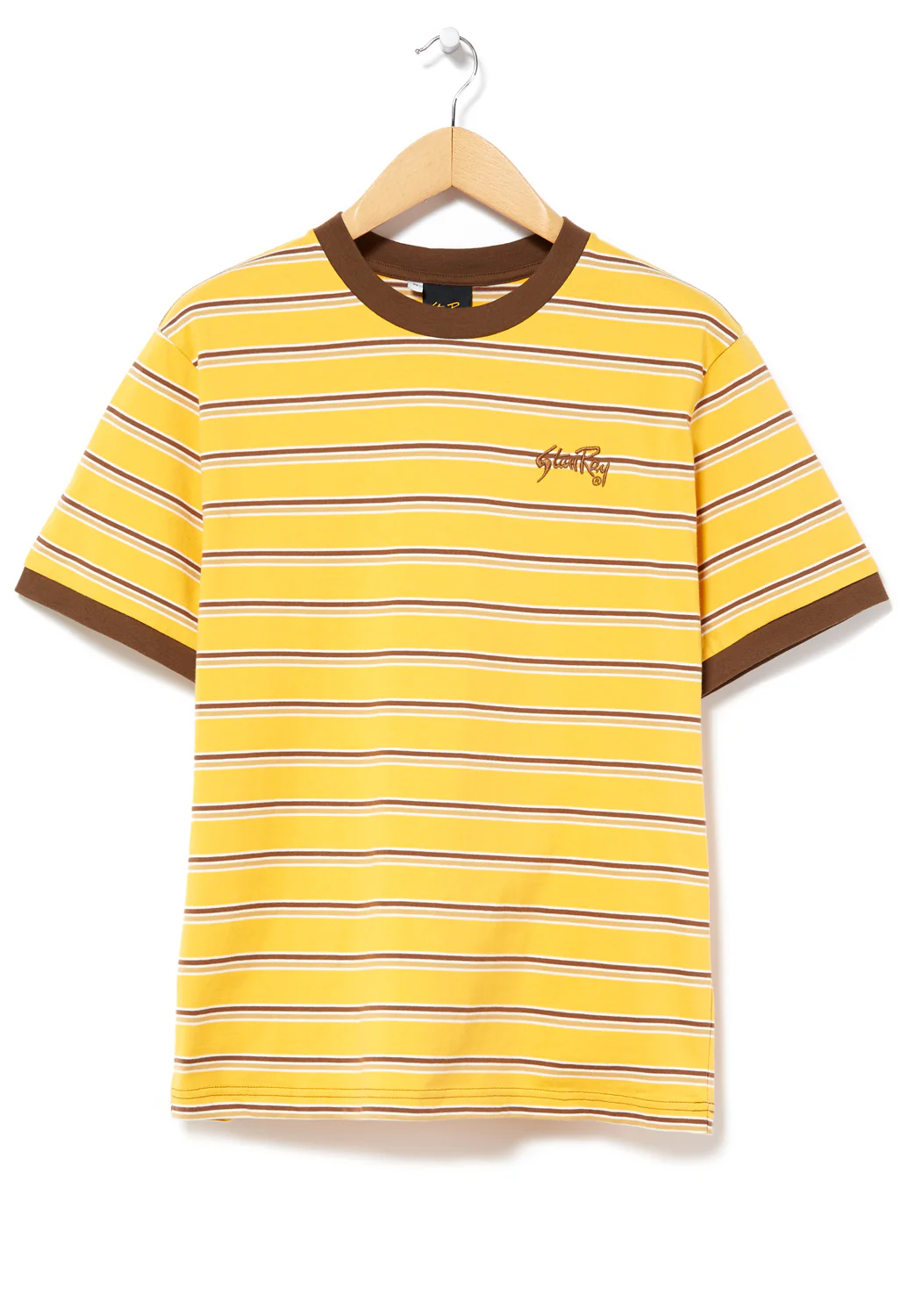 Stan Ray Men's Ringer T-Shirt - Desert Rock Stripe