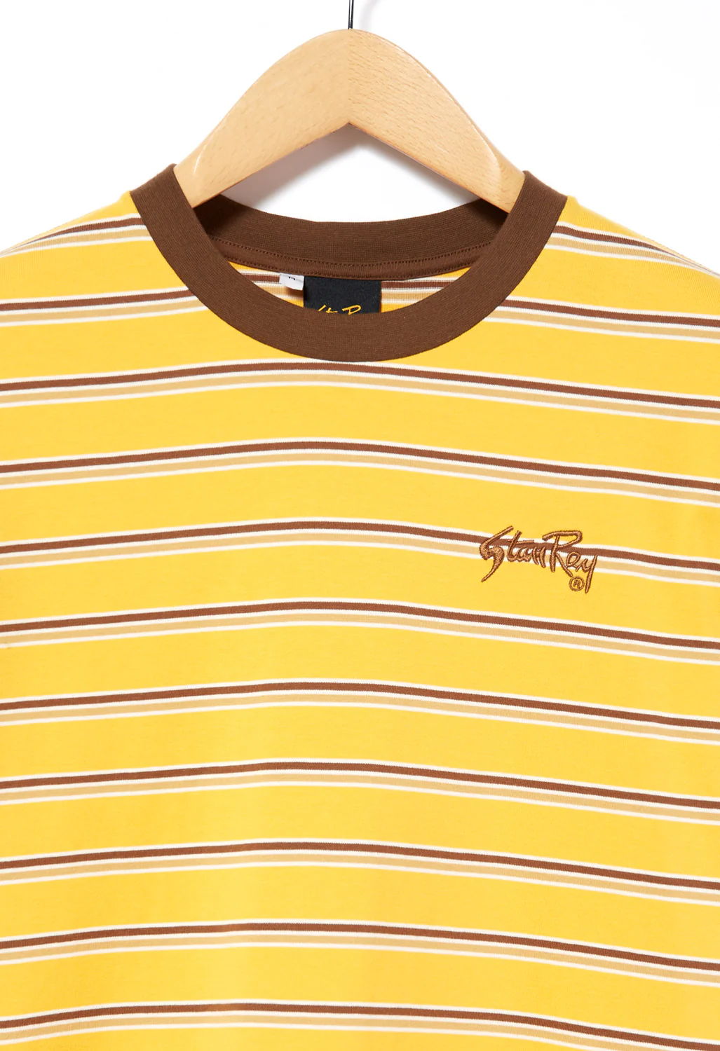 Stan Ray Men's Ringer T-Shirt - Desert Rock Stripe - Image 3