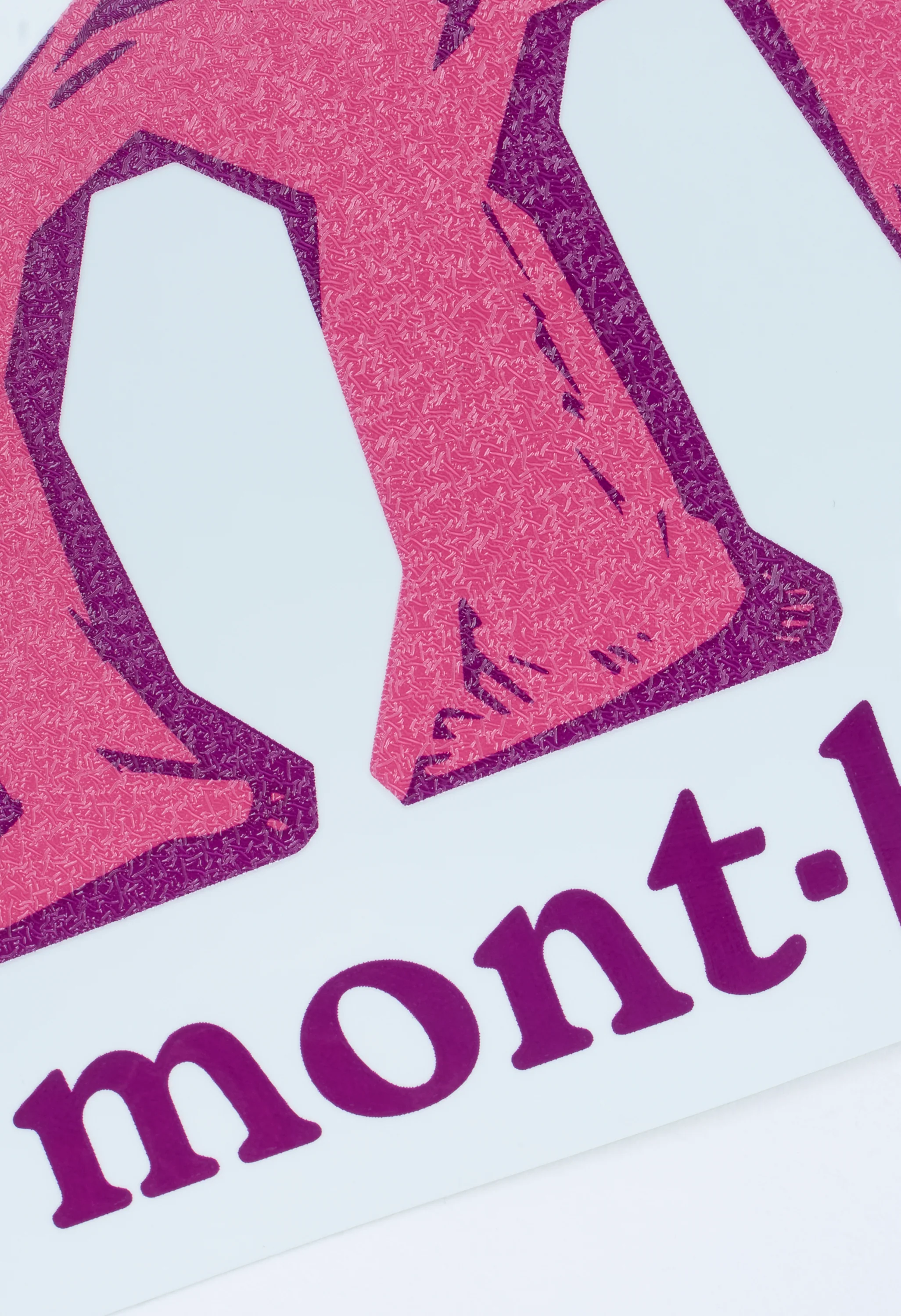 Montbell Sticker Boulder - Cyclamen Pink - Image 2