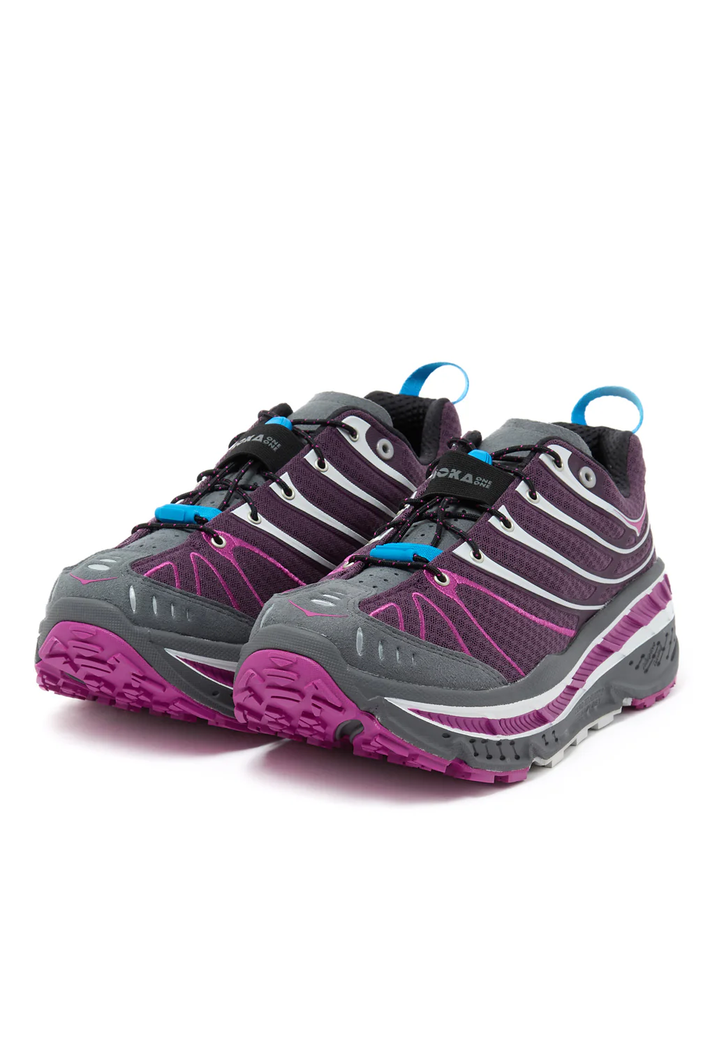 Hoka Stinson Evo OG - Aubergine / Fuchsia - Image 3