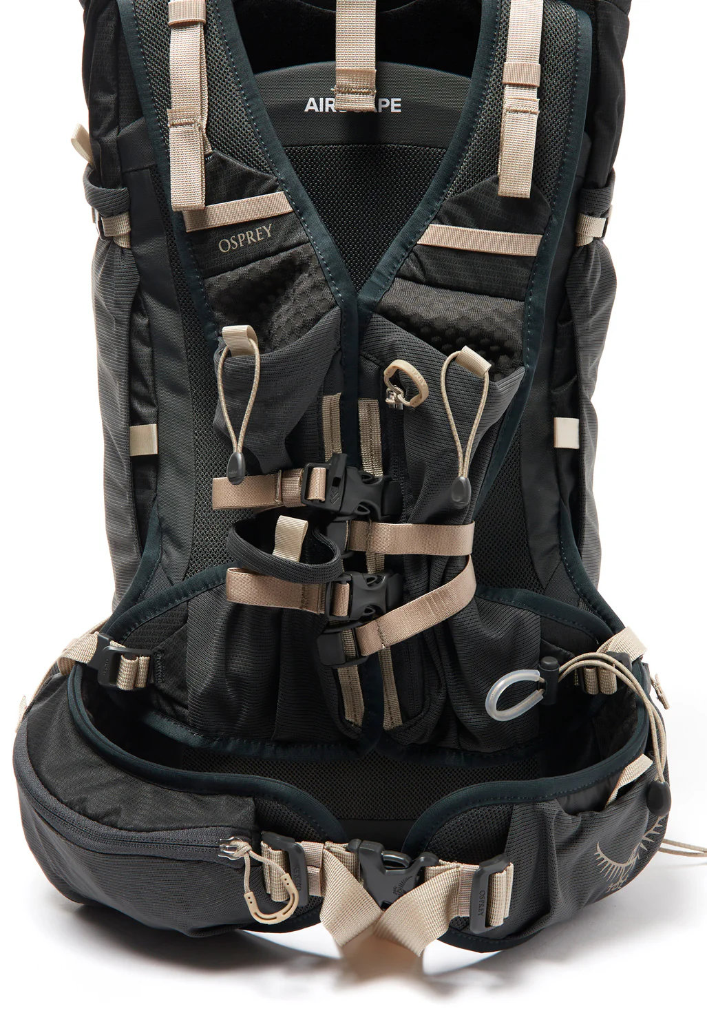 Osprey Tempest Velocity 20 - Dark Charcoal / Chiru Tan - Image 5