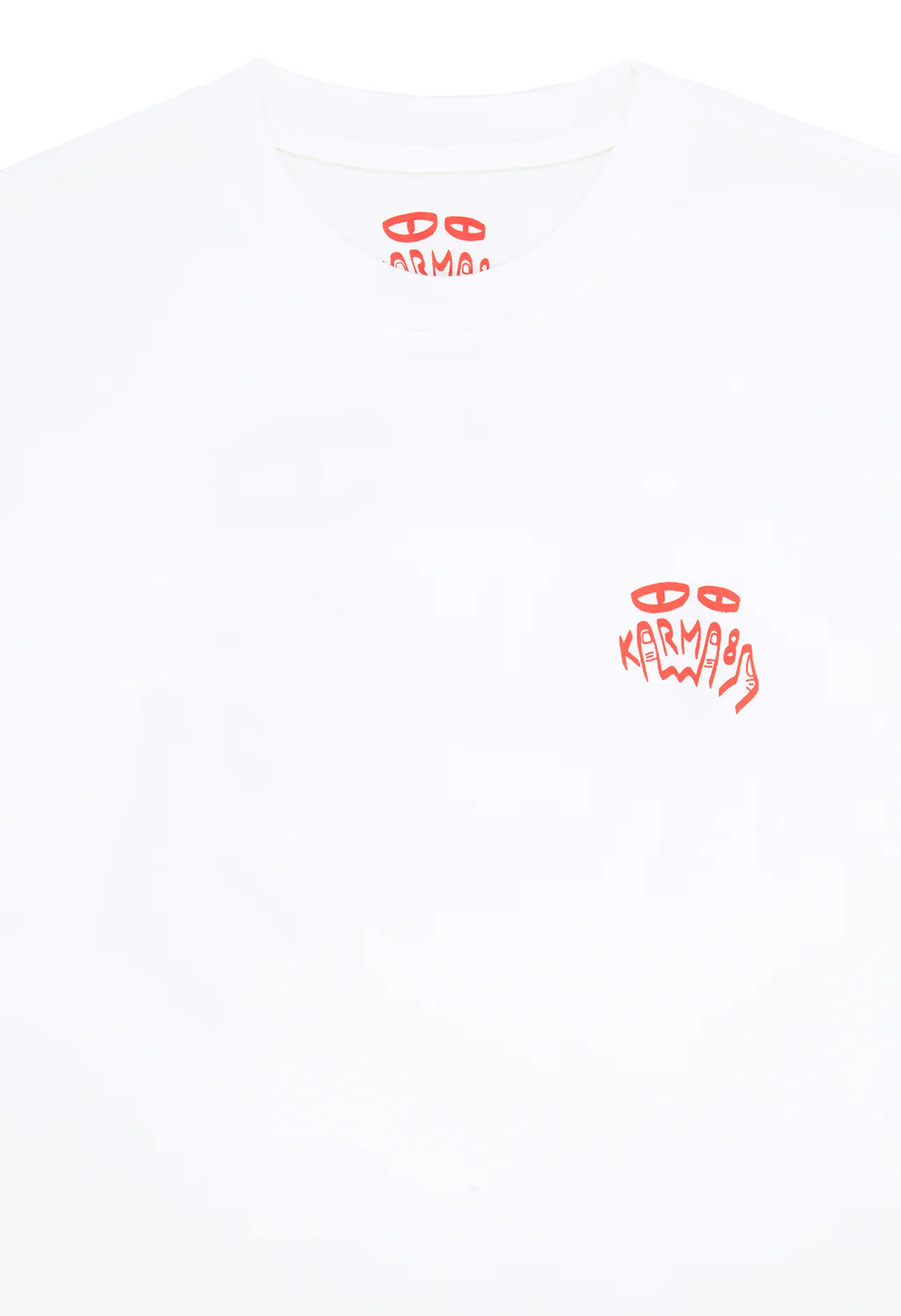Karma8a The Real Tee - White - Image 3