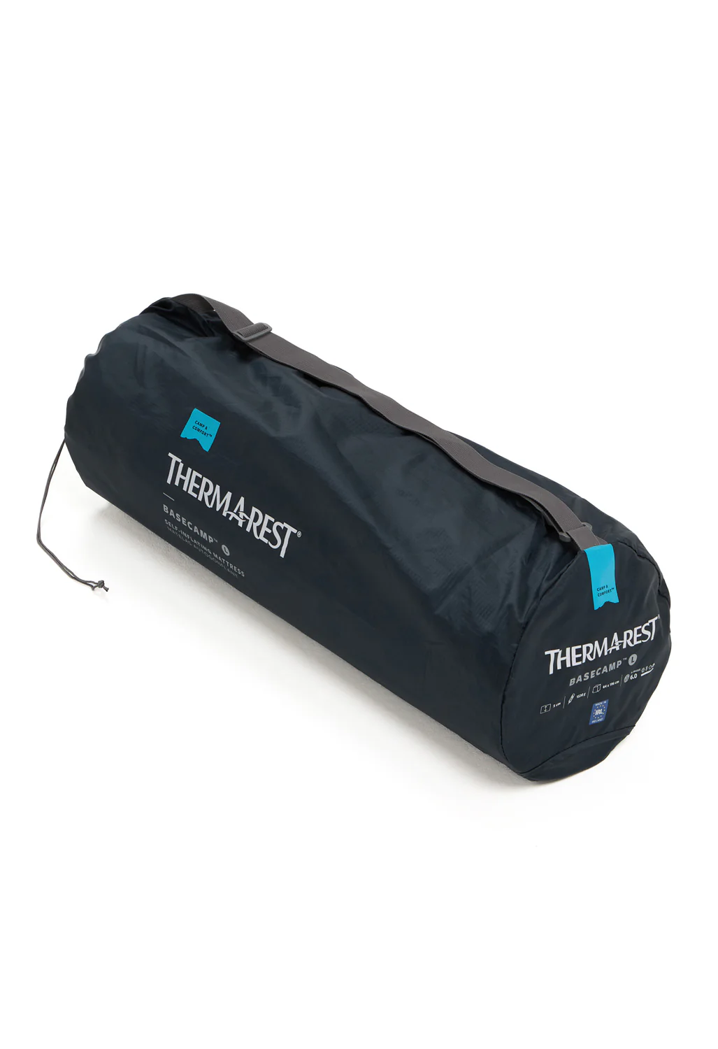 Therm-a-Rest BaseCamp Large Camping Mat - Poseidon Blue - Image 4