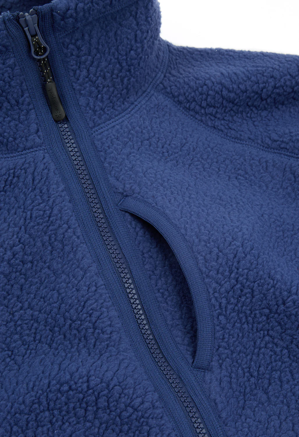 Snow Peak Thermal Boa Fleece Jacket - Blue - Image 4
