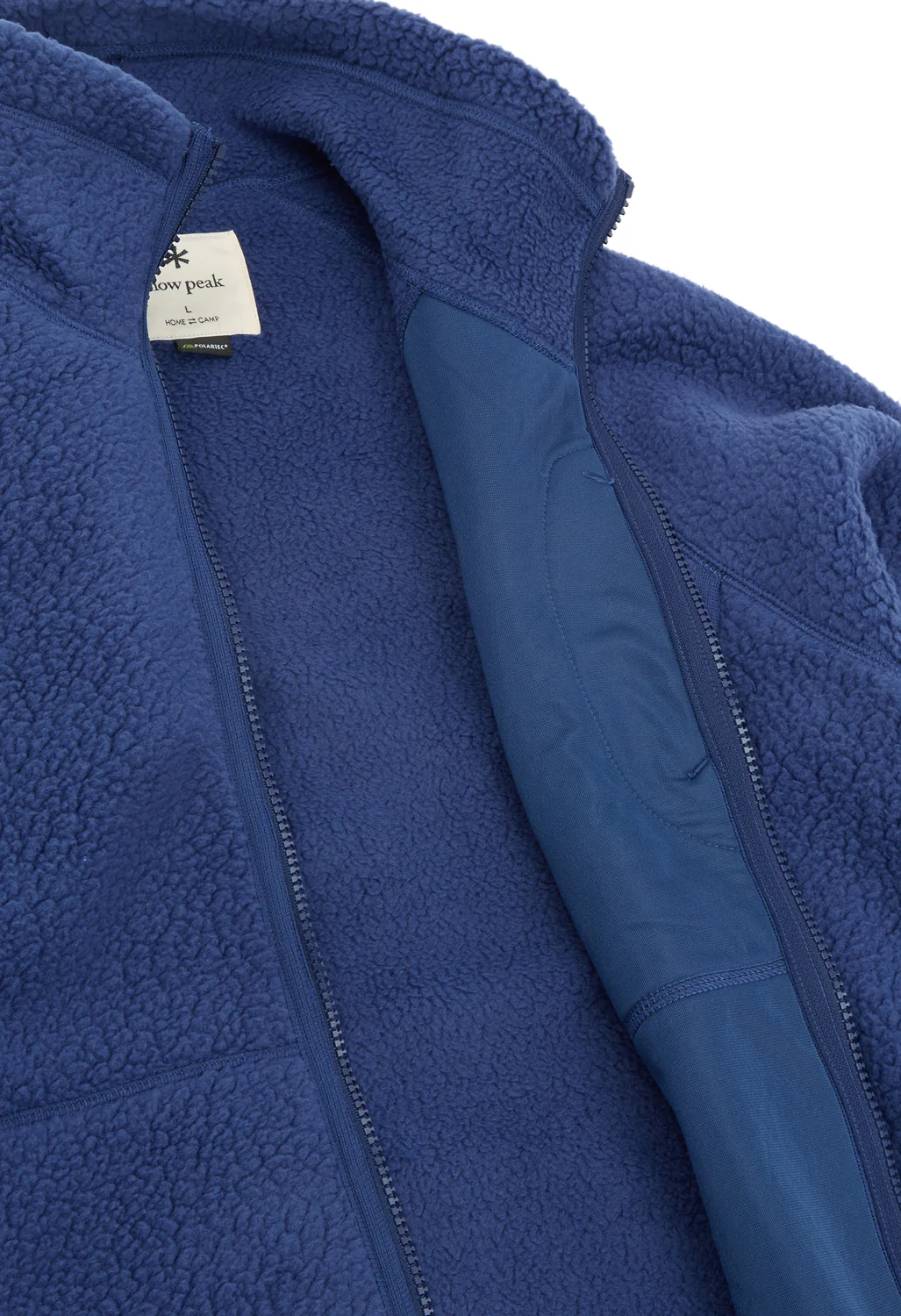 Snow Peak Thermal Boa Fleece Jacket - Blue - Image 5