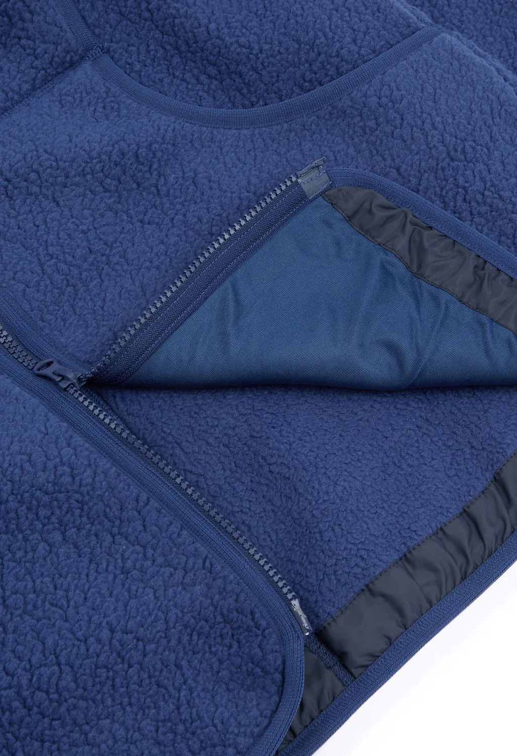 Snow Peak Thermal Boa Fleece Jacket - Blue - Image 7