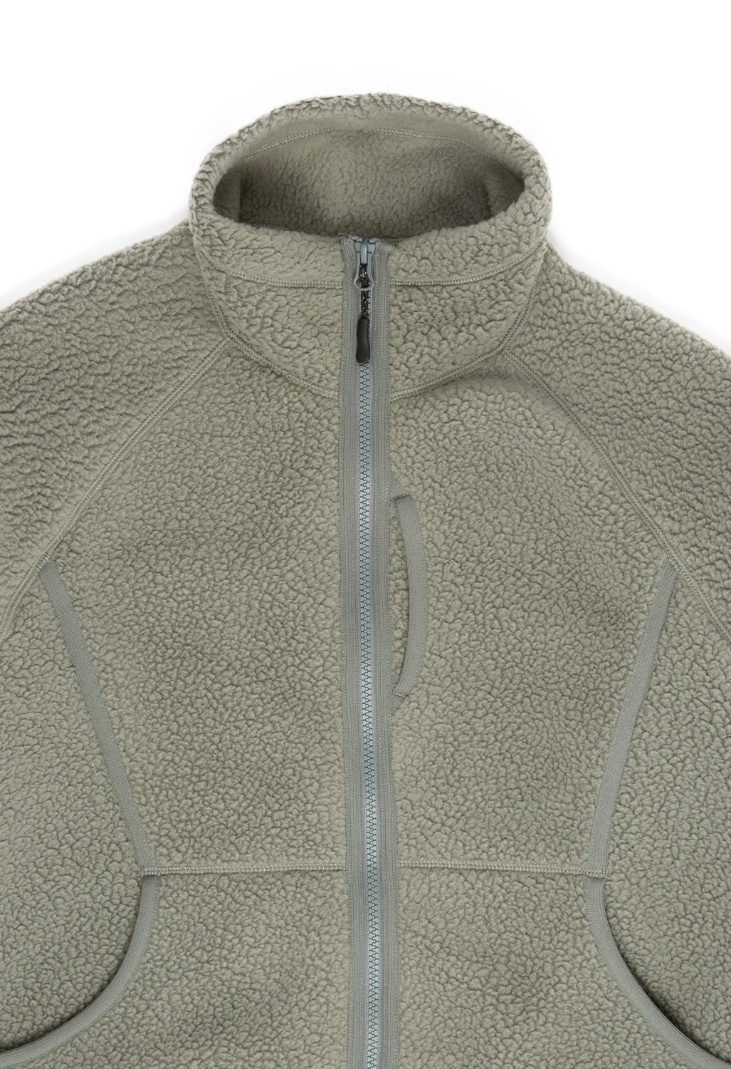 Snow Peak Thermal Boa Fleece Jacket - Grey - Image 3