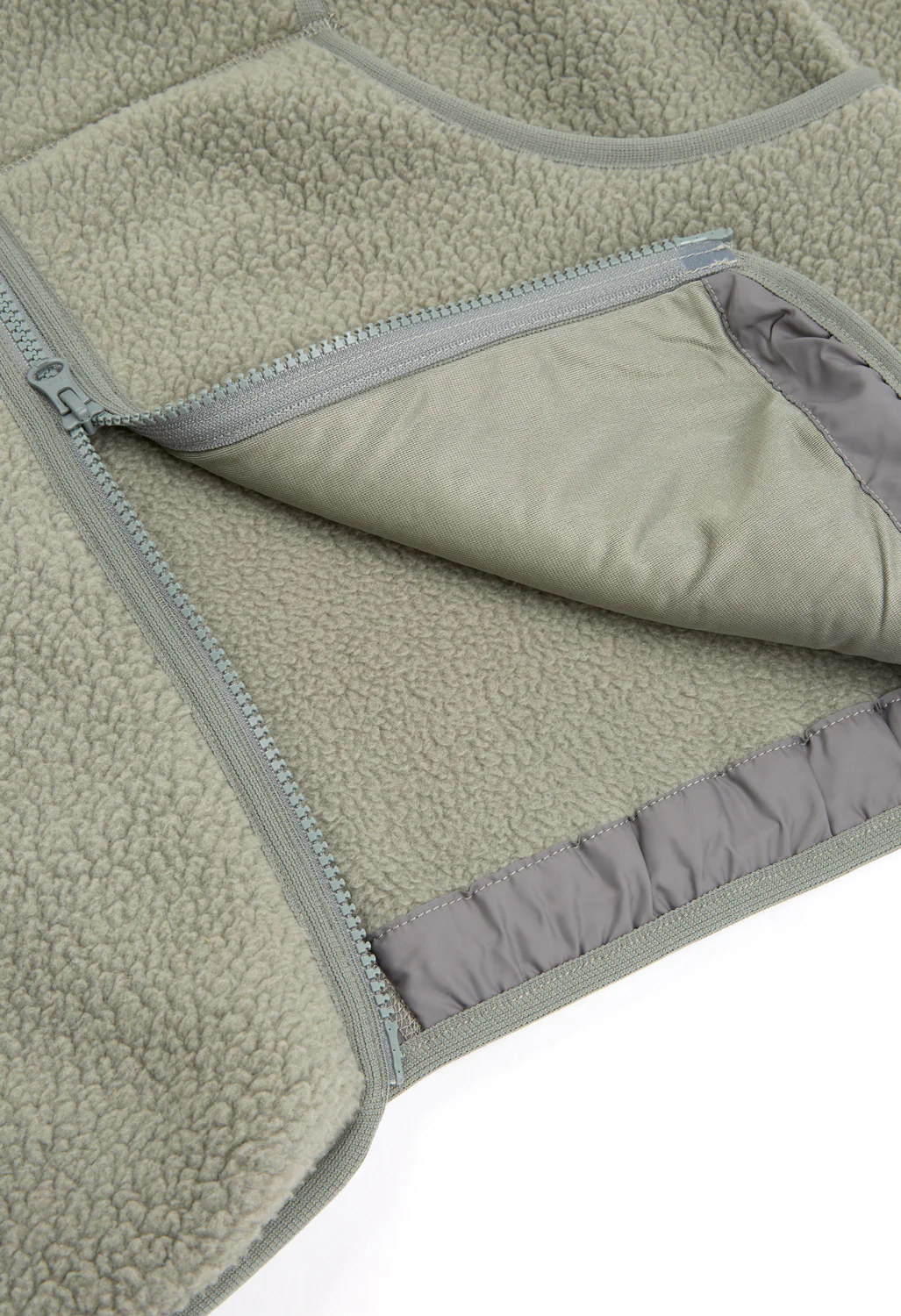 Snow Peak Thermal Boa Fleece Jacket - Grey - Image 7