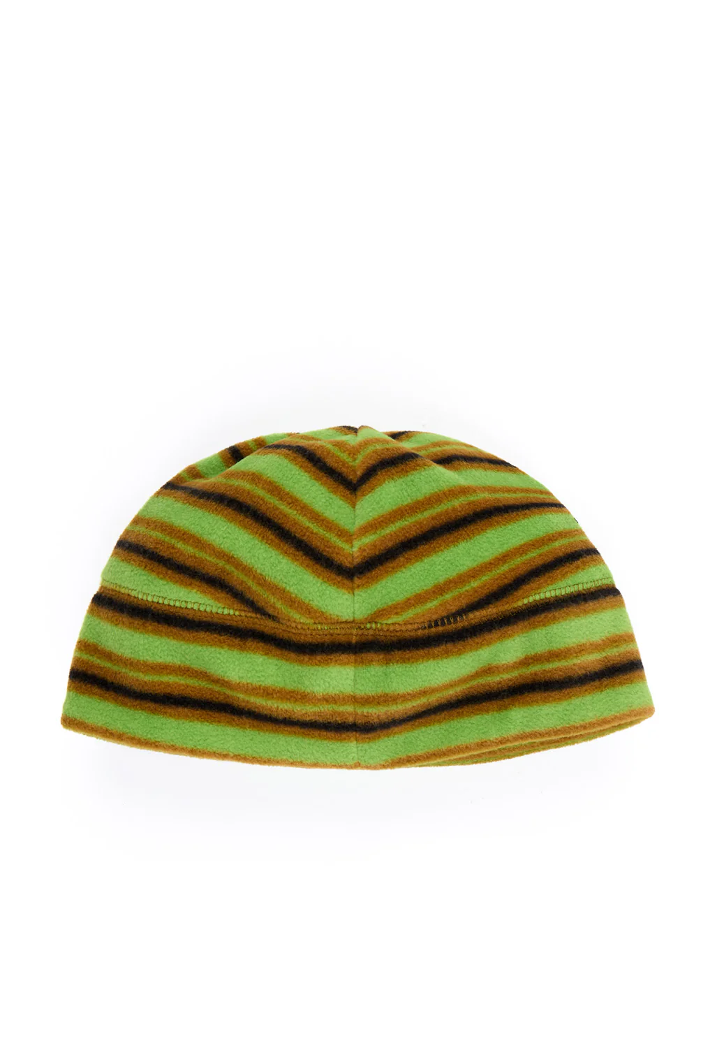 Gramicci Thermal Fleece Beanie - Chartreuse Stripe - Image 2