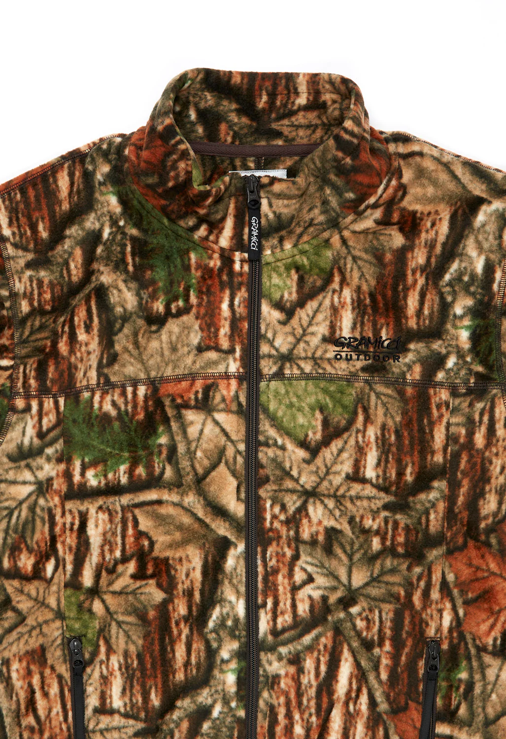 Gramicci Thermal Fleece Jacket - Leaf Camo - Image 3