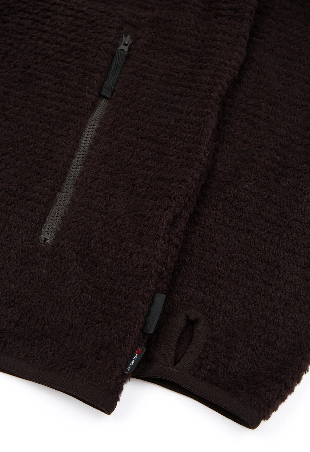Snow Peak Thermo Control Pullover - Dark Brown - Image 4