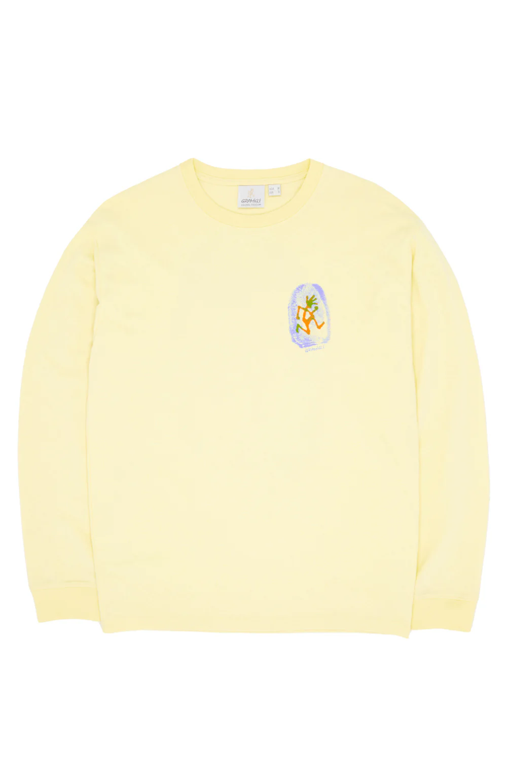 Gramicci Thumbprint Long Sleeve Tee - Lemon - Image 2