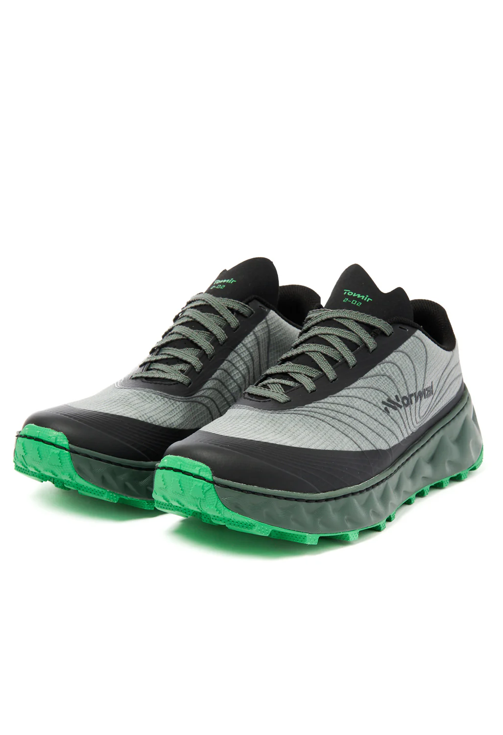 Nnormal Tomir 2.0 Trainers - Serpentine / Olive - Image 3