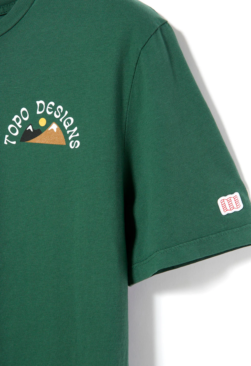 Topo Designs Men's Alpenglow Tee - Forest - Image 4