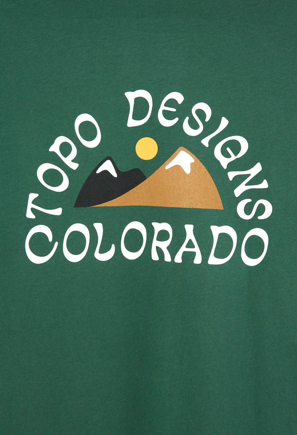 Topo Designs Men's Alpenglow Tee - Forest - Image 5