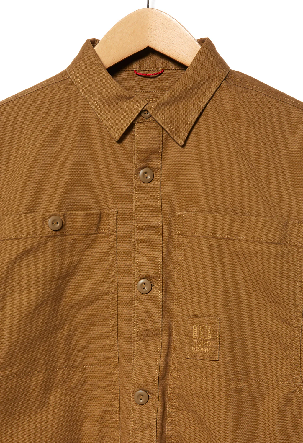 Topo Designs Men's Dirt Jacket - Dark Khaki - Image 3
