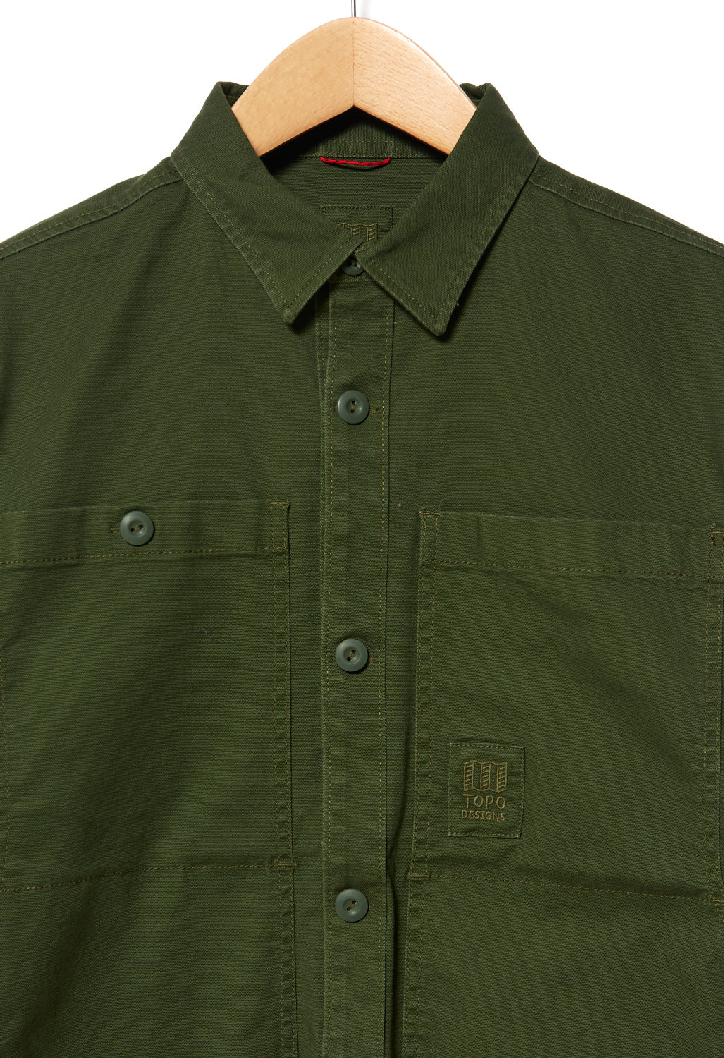 Topo Designs Men's Dirt Jacket - Olive - Image 3
