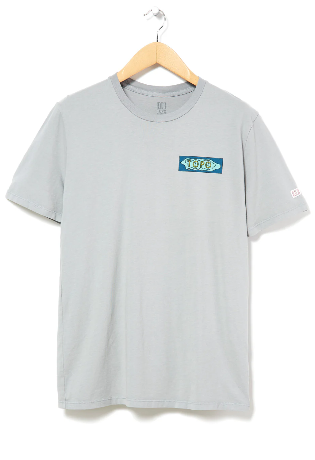 Topo Designs Men's Geographic Tee - Grey - Image 2