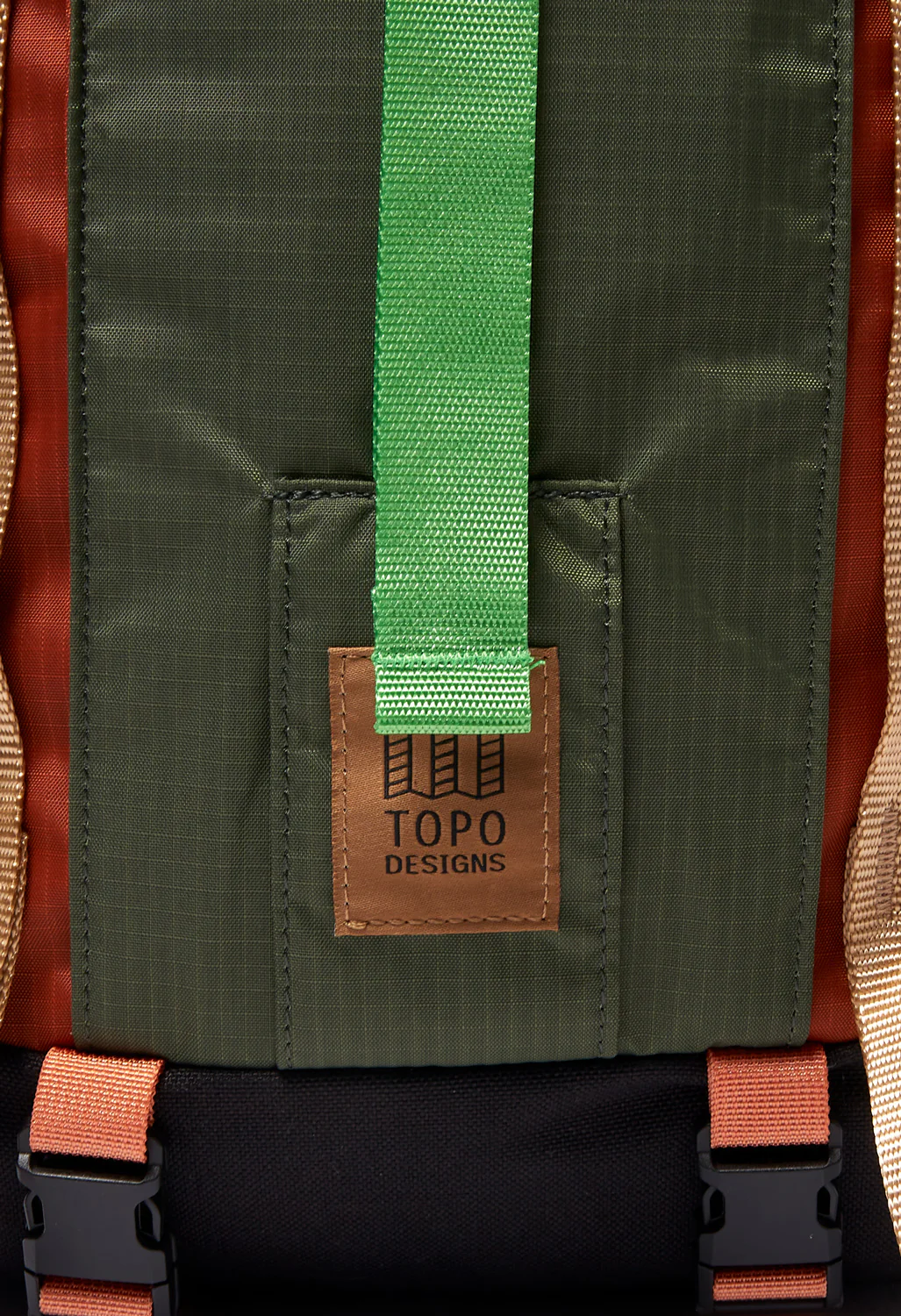 Topo Designs Mountain Pack 16L - Pond Blue / Olive - Image 5