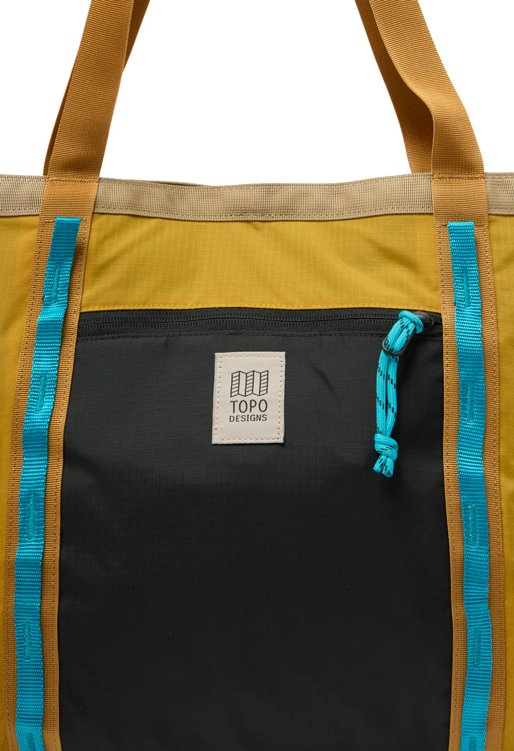 Topo Designs Mountain Utility Tote - Mustard / Forest - Image 5