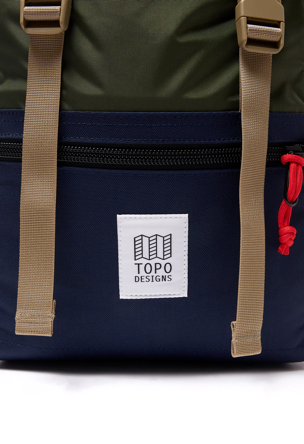 Topo Designs Rover Pack Classic - Olive / Navy - Image 4