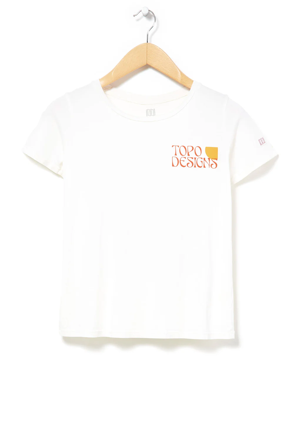Topo Designs Women's Canyons Tee - Natural - Image 2