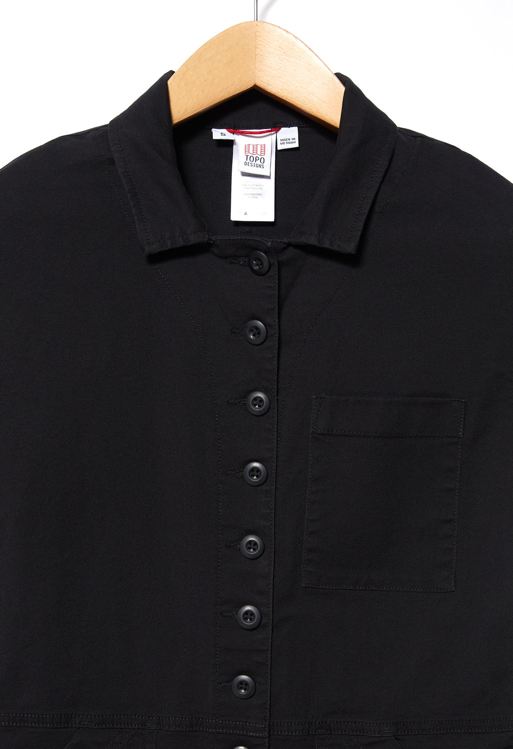 Topo Designs Women's Dirt Coverall - Black - Image 3