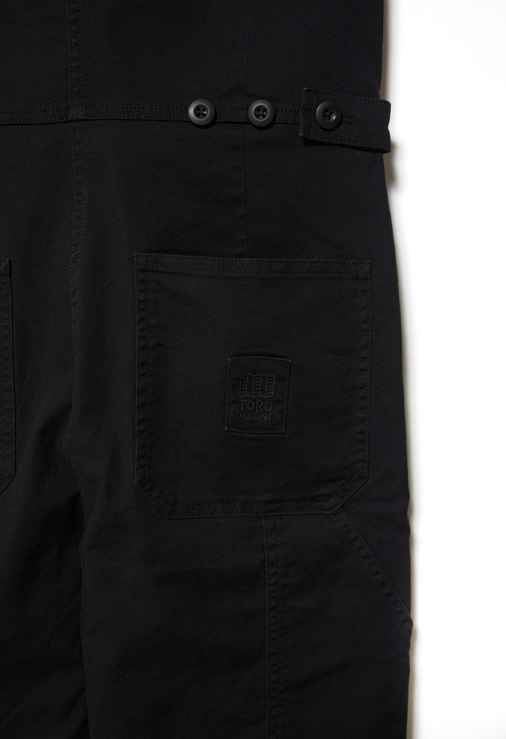 Topo Designs Women's Dirt Coverall - Black - Image 5