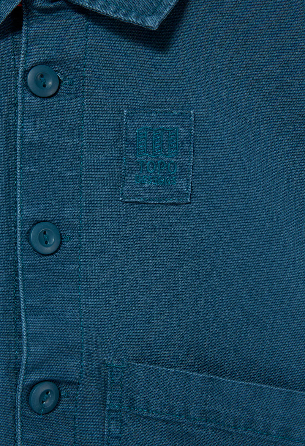 Topo Designs Women's Dirt Jacket - Pond Blue - Image 4