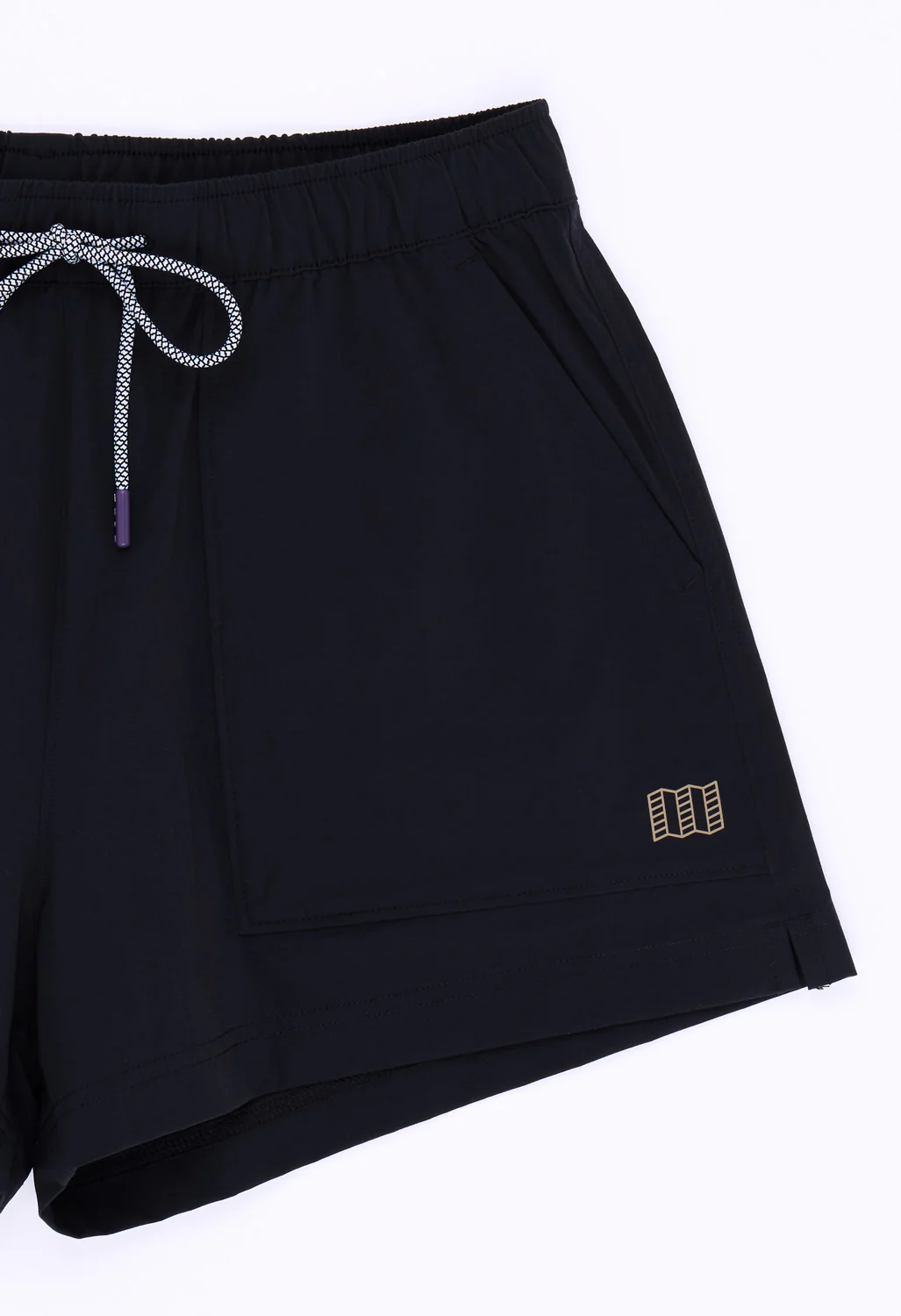 Topo Designs Women's Mesa Shorts - Black - Image 3