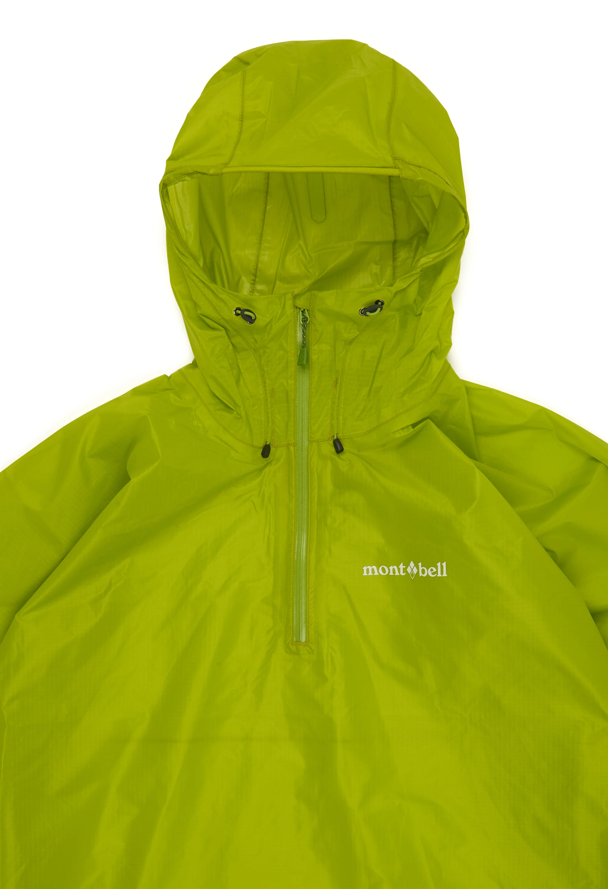 Montbell Trekking Rain Poncho - Fir Green - Image 3