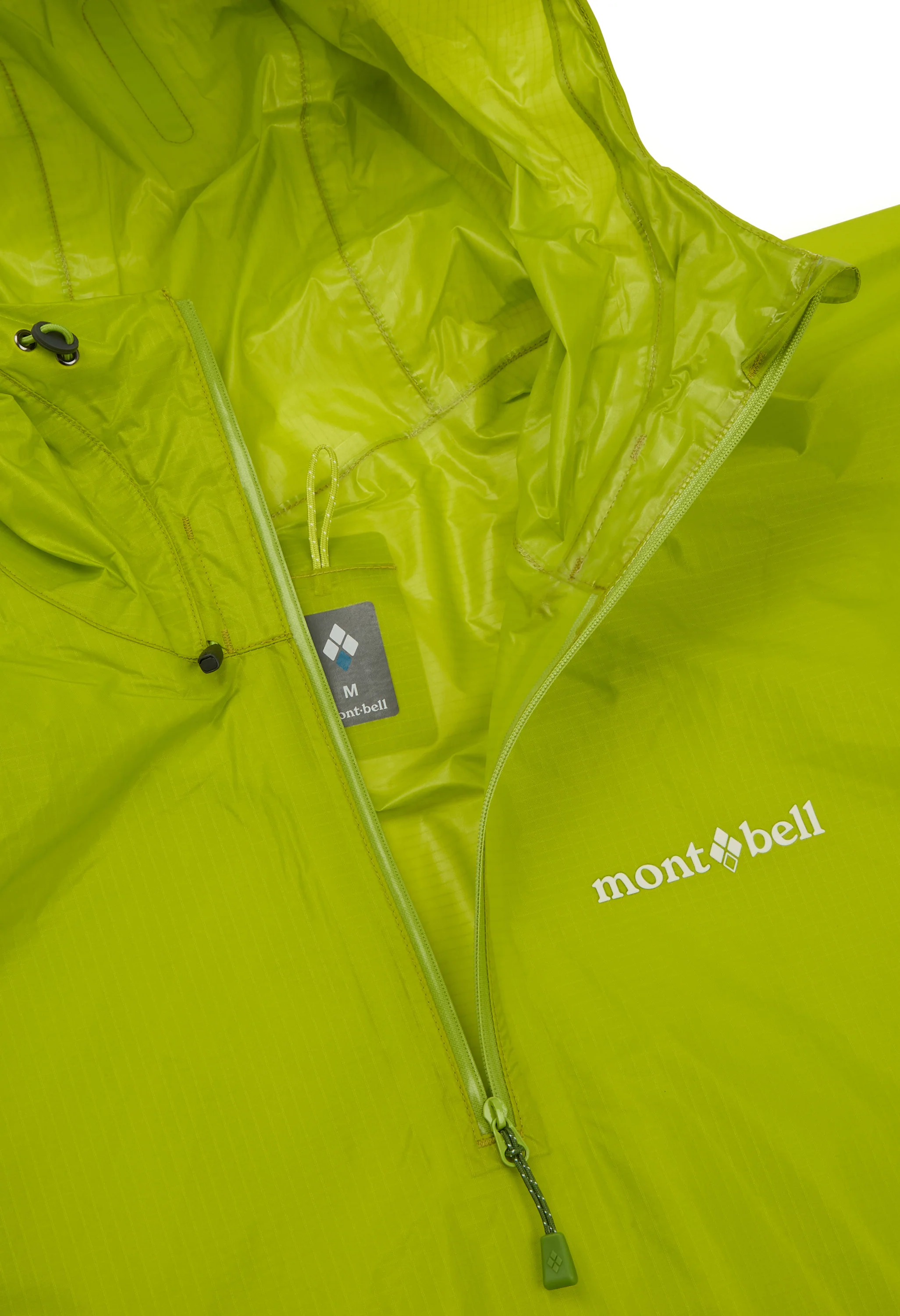 Montbell Trekking Rain Poncho - Fir Green - Image 5
