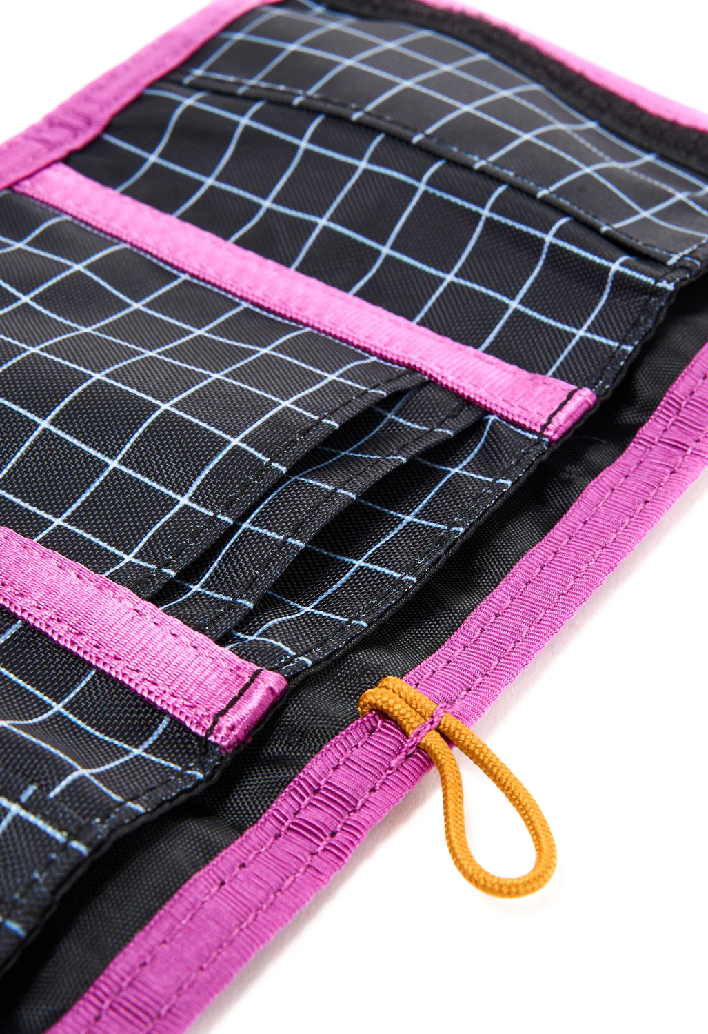 Topo Designs Tri-Fold Wallet - B/W Grid - Image 4