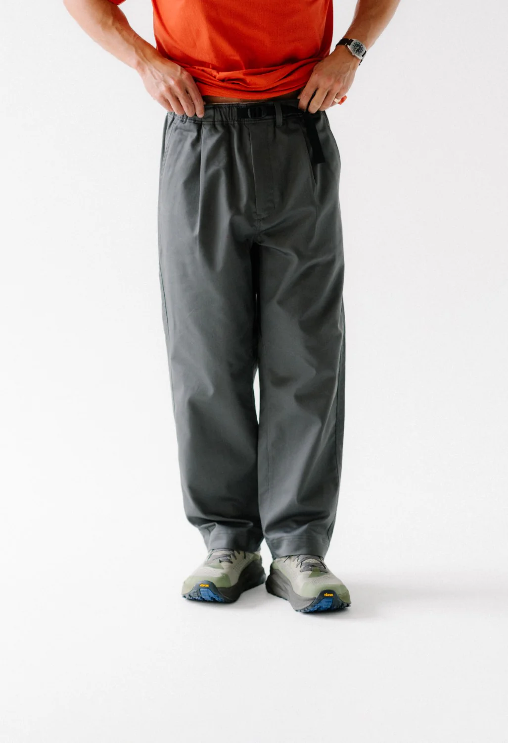 Goldwin Twill Easy Pants - Deep Charcoal - Image 6