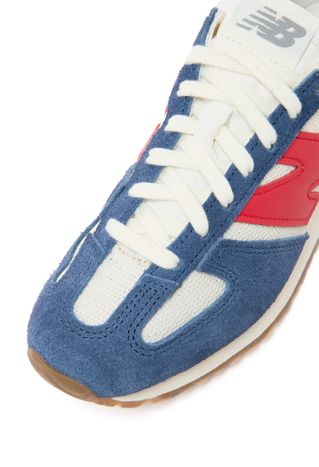New Balance U471V1 Trainers - NB Navy / Linen / True Red - Image 2