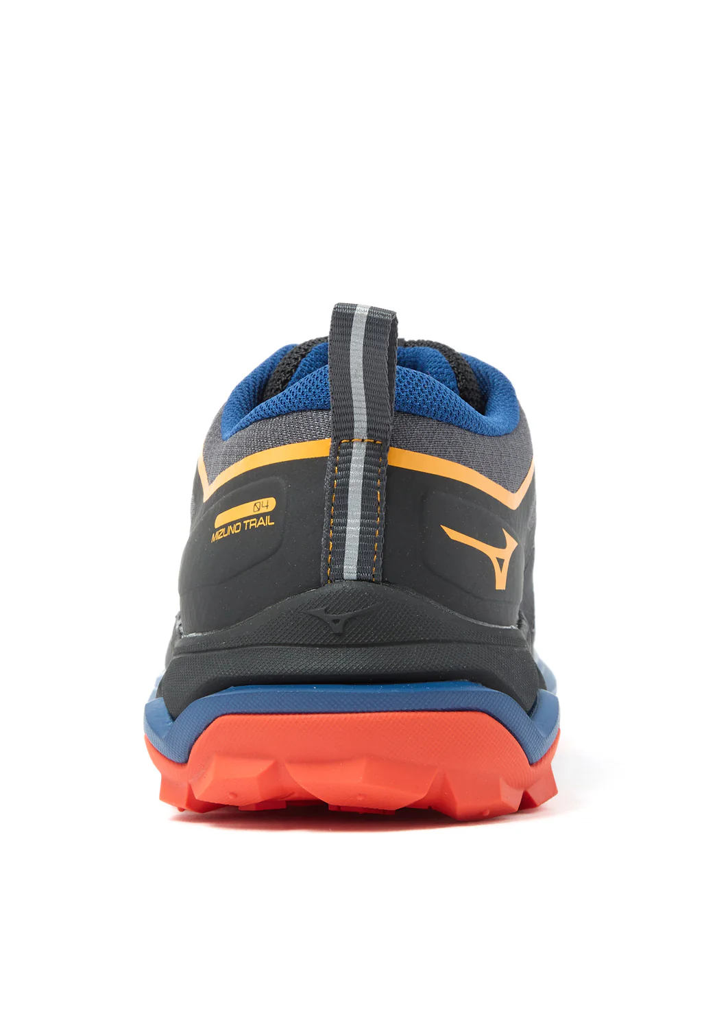 Mizuno Wave Ibuki 4 - Ebony / White / Spicy Orange - Image 4