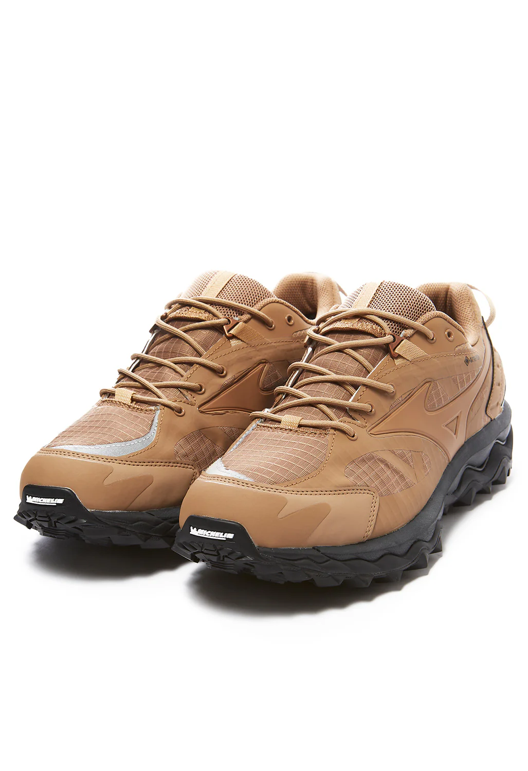 Mizuno Wave Mujin TL GTX Trainers - Tigers Eye / Tigers Eye / Black - Image 3