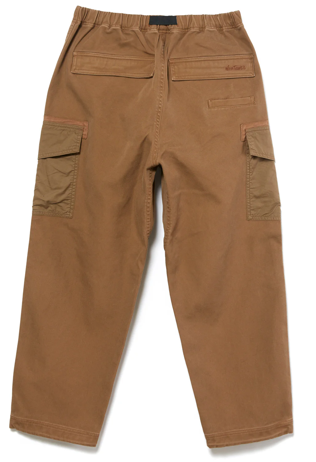 Wild Things Men's Backsatin Field Cargo Pants - Beige - Image 3