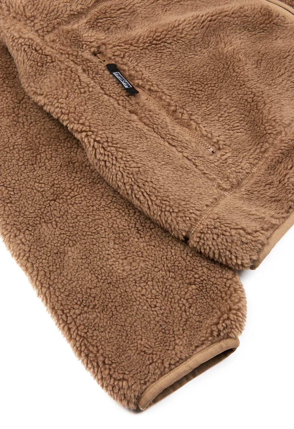 Wild Things Men's Boa Jacket - Taupe - Image 4