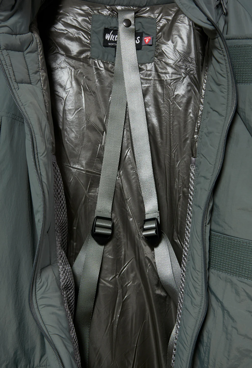 Wild Things Men's Monster Parka Jacket - Grey - Image 4